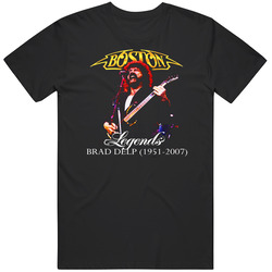 Brad Delp Mens Vintage T Shirt