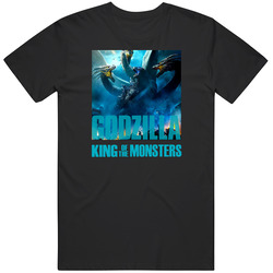 Godzilla King Of The Monsters 2019 Movie Mens Vintage T Shirt