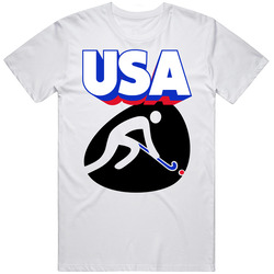 Usa American Field Hockey Team Summer Olympic Games Fan Mens Vintage T Shirt