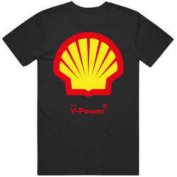 Shell V-power Sf9sjds16524 B Mens Vintage T Shirt