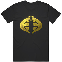 Cobra Gold Crest Mens Vintage T Shirt