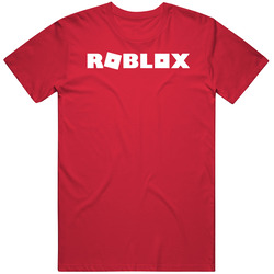 Roblox Full Color Logo Kids Red Mens Vintage T Shirt