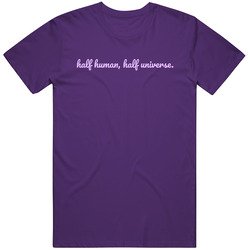 Half Human (purple) Mens Vintage T Shirt