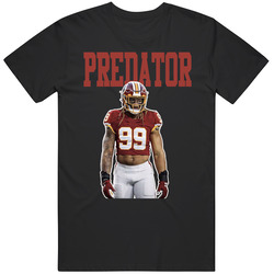 Chase Young Predator Defensive Player Washington Redskins Football Mens Vintage T Shirt