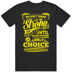 Endometriosis Strong Mens Vintage T Shirt