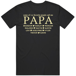 Papa For Luke Mens Vintage T Shirt