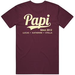 Papi For Arica Mens Vintage T Shirt