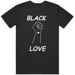 Black Love Mens Vintage T Shirt