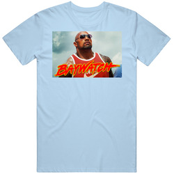 The Rock Baywatch Mens Vintage T Shirt
