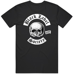 Black Label Mens Vintage T Shirt