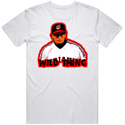 Charlie Sheen Rick Vaughn Baseball Mens Vintage T Shirt