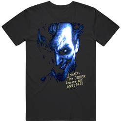 Joker Inmate Mens Vintage T Shirt