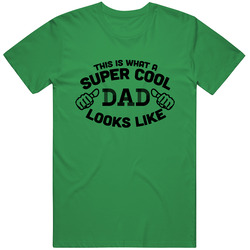 Super Cool Dad Looks Like Mens Vintage T Shirt