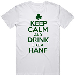 Keep Calm And Drink Like A Hanf Irish Mens Vintage T Shirt
