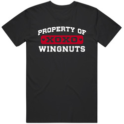 Property Of Wingnuts Popular Video Game Mens Vintage T Shirt