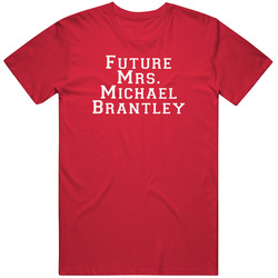 Future Mrs Michael Brantley Funny Cleveland Baseball Mens Vintage T Shirt