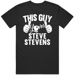 Steve Stevens Best Guitarist Music Electrical Classical Bass This Guy Loves Mens Vintage T Shirt