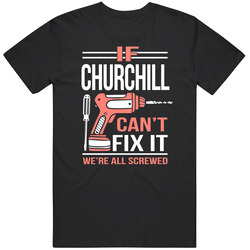 If Custom Can't Fix It We're All Screwed Fathers Day - Ultracotton  Black Mens Vintage T Shirt