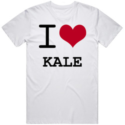 I Love Heart Kale Mens Vintage T Shirt