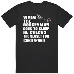 Cabo Wabo Boogeyman Drinking Cool Party Mens Vintage T Shirt