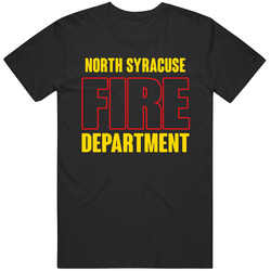 North Syracuse Fire Department Personalized City Mens Vintage T Shirt