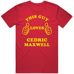 Cedric Maxwell This Guy Loves Houston Basketball Texas Sports Mens Vintage T Shirt