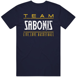 Domantas Sabonis Live Love Indiana Basketball Team Fan Sports Mens Vintage T Shirt