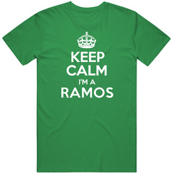 Keep Calm Im A Ramos Last Name Pride Mens Vintage T Shirt