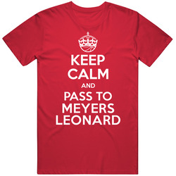 Keep Calm And Pass To Meyers Leonard Portland Basketball Players Cool Sports Fan Mens Vintage T Shirt