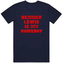 Derrick Lewis Is My Homeboy Houston Football Texas Sports Mens Vintage T Shirt