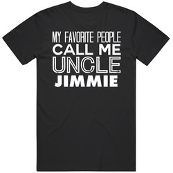 Favorite Uncle Jimmie Trendy Cool Name Mens Vintage T Shirt