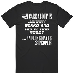 Johnny Sokko And His Flying Robot Tv Show All Care About Mens Vintage T Shirt