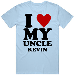 I Love My Uncle Kevin Kids Mens Vintage T Shirt