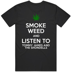 Smoke Weed And Listen To Tommy James And The Shondells Mens Vintage T Shirt