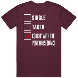 Single, Taken, Coolin'- Powerhouse Mens Vintage T Shirt