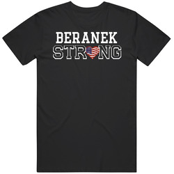 Beranek Strong American Pride Family Last Name Cool Mens Vintage T Shirt