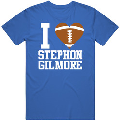 I Love Heart Stephon Gilmore Buffalo Football Mens Vintage T Shirt