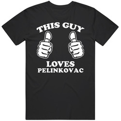 This Guy Loves Pelinkovac Fun Retro Favorite Food Mens Vintage T Shirt