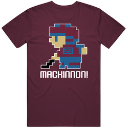 Nathan Mackinnon # 29 Tecmo Colorado Hockey Athlete Fan Mens Vintage T Shirt