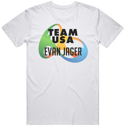 Evan Jager Usa Rio Olympics 2016 Logo Mens Vintage T Shirt