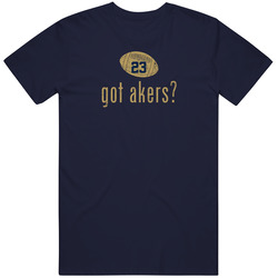 Cam Akers Got Akers Milk Parody Los Angeles R Football Fan Mens Vintage T Shirt