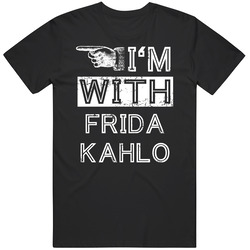 Im With Frida Kahlo Stupid Cool Couple Costume Halloween Mens Vintage T Shirt