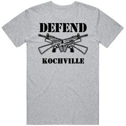 Kochville Michigan Defend 2nd Amendment Mens Vintage T Shirt