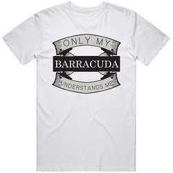 Barracuda Only Understands Me Zoo Animal Mens Vintage T Shirt