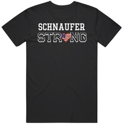 Schnaufer Strong American Pride Family Last Name Cool Mens Vintage T Shirt