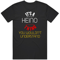 It's A Heino Thing You Wouldn't Understand German Name Mens Vintage T Shirt
