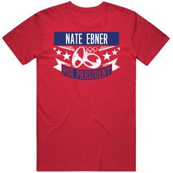 Nate Ebner For President Usa Rugby Sevens Mens Vintage T Shirt