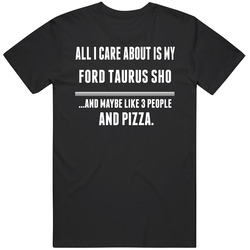 All I Care About Is My Ford Taurus Sho Cool Car Lover Mens Vintage T Shirt