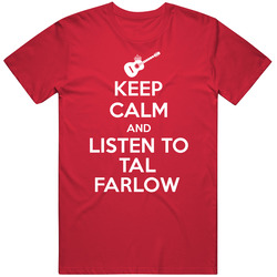 Keep Calm Listen To Tal Farlow Legendary Guitarist Bass Guitar Player Fan Mens Vintage T Shirt