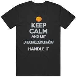 Keep Calm And Let Boban Marjanovic Handle It San Antonio Basketball Mens Vintage T Shirt